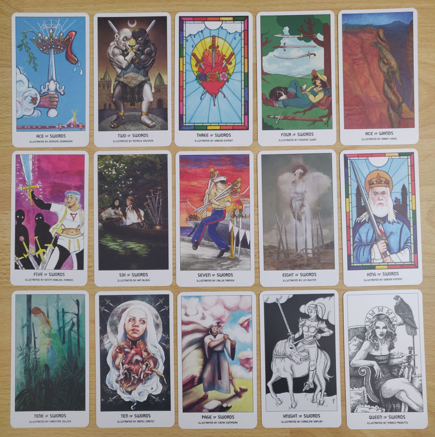 The Lord of the Rings Tarot Deck & Card Game — The World of Playing Cards
